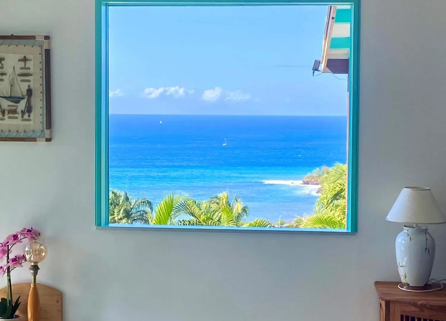 Daire Espace Harmonie Vue Mer Deshaies